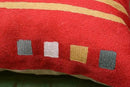 Kandinsky Abstract Pillow Cover - Red, 18x18, Modern, Abstract, Home Decor, Couch, Sofa, Bed, Chair, Loveseat, Living Room, Bedroom, Porch, Outdoors, Office by CozyNest Decor