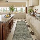 Machine Washable Rug Runners for Hallways: 2'6"x8' Kitchen Rugs Stain Resistant Non Slip Low Pile Soft Boho Carpet Runners for Hallways Bedroom Entryway Indoor Beside Bathroom Laundry Room by TinyTreasures Baby Boutique
