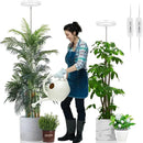 LORDEM Grow Light for Indoor Plants, 7.9" Full Spectrum LED Plant Grow Light, Height Adjustable Growing Lamp with Auto Timer 4H/8H/12H, 6 Dimmable Levels, Ideal for Indoor Large Tall Plants, 2 Packs by GreenHaven Gardens