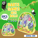 2-in-1 Dinosaur & Animal Bean Bag Toss Game – Double-Sided 27" Target Board with 6 Bean Bags – Outdoor & Indoor Toy for Toddlers & Kids Ages 3-6 – Birthday Gift - Amazon Exclusive by TinyTreasures Baby Boutique