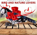 Shefio Woodpecker Gifts - Metal Woodpecker Yard Art - Handmade Outdoor Decor - Backyard & Garden Gifts by GreenHaven Gardens