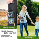 icolor Water Bottle Carrier Bag with Strap 25/32/40 oz Crossbody Bottle Holder with Phone Pocket Sling Sleeve Insulated Neoprene Water Bottle Pouch for Walking Travelling by TinyTreasures Baby Boutique