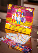 METMA 1999 Egg Decorating Kit Circus Crafts - Complete Decorative Eggs Set with Liquid Dyes, Tablets, Stickers, Egg Spinner and More - Fun Easter Egg Dye Kit Arts and Crafts for Kids (Circus Crafts) by TinyTreasures Baby Boutique