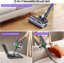 Cordless Vacuum Cleaner,600W 65KPA Dual Motor Vacuum for Home with AI Auto Suction,70Min Runtime,Stick Vacuums with Self-Standing Design,LED Headlights for Carpet,Hardwood Floors,Pet Hair,Tile by CozyNest Decor