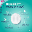 Lil-Lets Nursing Pads – 120 Individually Wrapped, Ultra-Thin, Absorbent & Fragrance-Free – Comfort & Protection for Nursing Moms Postpartum –Maximum Adhesion for Leak & Chafing Nipple Protection by TinyTreasures Baby Boutique