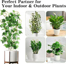 ZOUTOG Trellis for Climbing Plants Indoor 30 Inch, Houseplant Trellis for Potted Plants Metal 4Pcs for Vine Ivy Flower Support,Moon Shape,Golden by GreenHaven Gardens