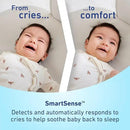 Graco SmartSense Soothing Baby Bassinet – Smart Newborn Bassinet Detects and Automatically Responds to Baby's Cries – for Newborn Babies to 6 Months by CozyNest Decor