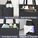 ITIEZY Diaper Bag Tote for Baby - Large Mommy Bag with Portable Changing Pad Pacifier Case, Hospital Bags Travel Baby Bag by TinyTreasures Baby Boutique