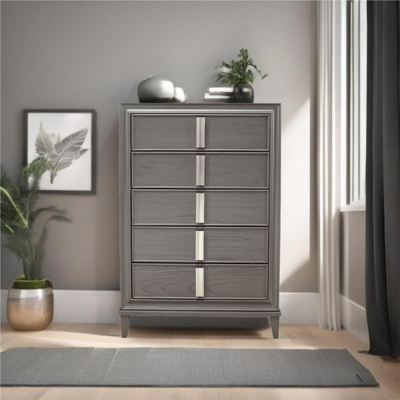 Lorraine Chest, Dark Grey