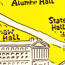 Vintage Map of University of Pittsburgh, 1935