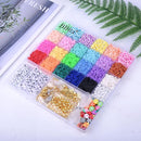 BBita 6680Pcs Clay Beads Bracelet Making Kit, Flat Preppy Beads for Friendship Bracelets, Polymer Clay Beads with Charms for Jewelry Earrings Necklaces Making Kit, Crafts Gifts for Girls Ages 6-12 by TinyTreasures Baby Boutique