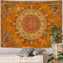 Lunerfex Floral Mandala Tapestry Boho Tapestry for Bedroom Brown Tapestries Wall Hanging Living Room Wall Art and Home Decor 70x90 by CozyNest Decor