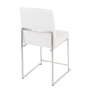Fuji - Contemporary Modern Elegance High Back Dining Chair (Set of 2) by HouseOfZazla