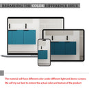 Contemporary Wall Mounted Bathroom Vanity With Resin Double Sink by HouseOfZazla