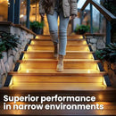 SOLPEX Solar Step Lights for Outside, 24 LEDs Solar Stair Lights Outdoor Waterproof Decor for Porch, Front Door, Stair, Step, Deck, Fence, Balcony, Patio, Wall, Yard, Garden(6 Pack, Warm White) by GreenHaven Gardens