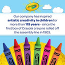 Crayola Large Egg Crayons (12ct), Jumbo Washable Crayons for Toddlers, Preschool Art Supplies for Toddlers, Classroom Must Have, Ages 1+ by TinyTreasures Baby Boutique