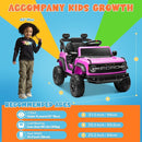 ENYOPRO 12V Ford Bronco Raptor Ride On Car for Kids, Electric Power Car Ride-On Toy for Toddlers w/Remote Control, 4 Wheels Spring Suspension, Bluetooth Music, Radio, LED Lights, 2 Speed (Pink) by TinyTreasures Baby Boutique