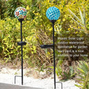 VCUTEKA Solar Garden Lights, Mosaic Solar Light Outdoor Waterproof LED Pathway Stake Light for Landscape Patio Yard Deck Walkway Decoration, 2 Pack by GreenHaven Gardens