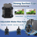 Submersible Water Pump, 800GPH 60W Ultra Quiet Fountain Pump (3000L/H), with 4 Nozzles 10ft High Lift for Aquarium, Fish Tank, Pond, Waterfall, Outdoor, Statuary, Hydroponics by GreenHaven Gardens