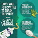 GuruNanda Hydroxyapatite Toothpaste, SLS & Fluoride Free, Whitening Toothpaste - Freshens Breath, Fights Plaque - Natural CocoMint Jasmine Neem, 4.2oz by CozyNest Decor
