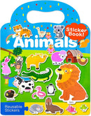 Benresive Reusable Sticker Books for Kids 2-4, Sticker Books for Toddlers 1-3 2-4, Toddler Travel Toys Activities Crafts Gifts - Animal by TinyTreasures Baby Boutique