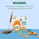 Little Bellies Organic Animal Crackers Toddler Snack (Pack of 5 x 4.58 oz Individual Packs) by TinyTreasures Baby Boutique