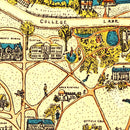 Vintage Map of Smith College, 1928