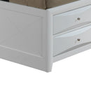 Modern Design Storage Bed With Bookcase Headboard by HouseOfZazla