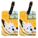 Westie Luggage Tag