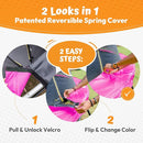 JUMPZYLLA Trampoline Outdoor 8FT 10FT 12FT 14FT 15FT 16FT with Enclosure and Ladder, ASTM Approved Recreational Trampoline for Kids and Adults, Anti-Rust Coated Frame by TinyTreasures Baby Boutique