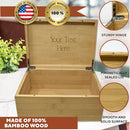 Customized Welcome Baby Box - Newborn Baby Announcement Gifts, Custom Gift for Boy or Girl, Engraved Announcement Boxes with Birth Stats, New Born Keepsake Storage, Welcome to the World Memory Chest by TinyTreasures Baby Boutique
