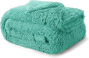 Bedsure GentleSoft Fluffy Aruba Blue King Size Blanket for Bed, Thick Soft Sherpa Faux Fur Fleece Bedding Fuzzy Plush Winter Warm Heavy Big Large King Blanket, Cozy Blue Gifts for Men Women, 108x90 by CozyNest Decor