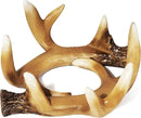 Deer Antlers Coaster Set of 6 – Handcrafted Deer Antler Decor and Man Cave Gifts for Men - 6 Full Size Deer Antlers Coasters for Man Cave Décor by CozyNest Decor