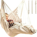 Hanging Hammock Chair Swing – Hanging Chair Outdoor & Indoor - Hammock Swing Chair – Quick & Easy Setup with Hardware Kit – Durable & Spacious Full Body Support – Holds 440 Lbs by GreenHaven Gardens