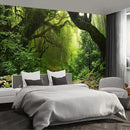 Forest Landscape Wall murals Woodland Tree Peel and Stick Wallpaper for Bedroom Living Room - 108"x157" by CozyNest Decor