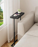 TUTOTAK End Table, Side Table, Tall Couch Table, Sofa Table, Living Room, Bedroom, Black TB01BK0832 by CozyNest Decor