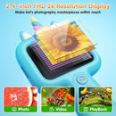 Pocket Microscope for Kids, 2.4" Screen 600X Portable Digital Microscope Handheld, STEM Educational Science Kit Toys for Age 3 4 5 6 7 8 9 10 11 12 13 Years Old Kids Christmas Birthday Gifts by TinyTreasures Baby Boutique