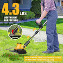 Cordless Weed Wacker for Dewalt 20V Battery, 4 in 1 Weed Eater Battery Powered, 1300W Lightweight Cordless Weed Wacker, Brush Cutter for Lawn, Yard and Bush Trimming (No Battery) by GreenHaven Gardens