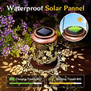 Hyriony Butterfly Solar Lanterns Outdoor Waterproof Metal Hanging Lights, Garden Decor Gifts for Women, Mom, Grandma Solar Decorations for Yard, Patio, Backyard, Porch, Lawn, Walkway, Tabletop by GreenHaven Gardens