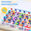 JoyCat Classroom Magnetic Letters Kit 248 Pcs with Double-Side 3D Foldable Magnetic Board - Foam Alphabet Letters&Numbers for Kids Spelling and Learning, Letter Board Tabletop Easel by TinyTreasures Baby Boutique