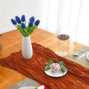 Mandy's Artificial Tulips 20 Stems Royal Blue PU Faux Flowers for Wedding Home Decor 13.5 Inch by CozyNest Decor