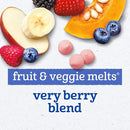 Gerber Stage 3 Baby Food Snacks, Very Berry Fruit and Veggie Melts, Baby Led Feeding, 7PK by TinyTreasures Baby Boutique