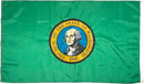 FlagSource Washington Nylon State Flag, Made in the USA, 4x6' by GreenHaven Gardens
