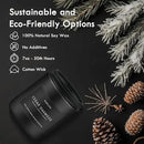 Cedar Oakmoss Candle | Scented Candles for Men - Soy Candles for Home Scented, Manly Candle for Bedroom, Man Gifts for Him/Friend -7oz by CozyNest Decor