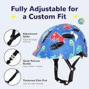 Kids/Youth Bike Helmet for Boys Girls and Teens, Adjustable and Multi-Sport for Bicycle, Kick Scooter, Skateboard, Roller/Inline Skate by TinyTreasures Baby Boutique