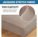 H.VERSAILTEX Super Stretch Individual Chaise Cover Sectional Couch Covers for L Shaped Sofa Both Left/Right Featuring Thick Jacquard Textured Twill Fabric (1 Piece Chaise Cover Large, Sand) by CozyNest Decor