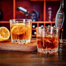 Whiskey Glasses Set of 4,Lead-Free Crystal Old Fashioned Glass,Scotch Glass Tumblers for Drinking Bourbon,Cognac,Irish Whisky,Whisky Glass Gift Set for Men,Dad,Brother-10oz by CozyNest Decor