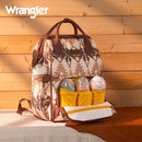 Wrangler Callie Diaper Bag Backpack with Stroller Straps Multifunction Baby Travel Bag WG2210-9110TN by TinyTreasures Baby Boutique