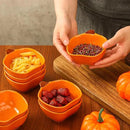 Dandat Fall Ramekins 6 oz Oven Safe Pumpkin Ceramic Ramekins Small Creme Brulee Dishes Dipping Pumpkin Baking Dish Shaped Bowl Plates for Serving Dip, Sauce, Condiments and Snack(24 Pcs) by CozyNest Decor