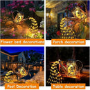 YJFWAL Solar Watering Can Lights, Unique Fairy Gifts for Women Mom Grandma Birthday, Waterproof Outdoor Garden Decor Large Hanging Solar Lantern Fairy Lights for Patio Porch Yard Flowerbed Pathway by GreenHaven Gardens